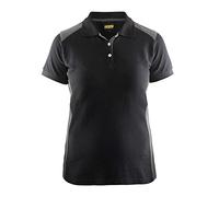 Blaklader 33901050 POLO POUR FEMMES , Noir/ Gris, taille XS