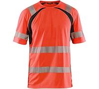 Blaklader 33971013 T-SHIR UV HIGH VIS, Rouge/Noir, taille L