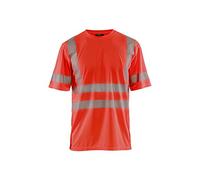 Blaklader 34201013 T-SHIRT UV HIGH VIS, Haute visibilité rouge, taille S