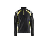 Sweat col camionneur dÃ©tails Blaklader Noir XL