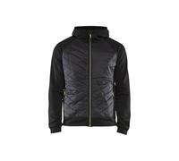Blaklader 34632526 POMPIER HYBRIDE, Noir/jaune, taille M