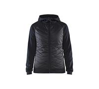 Blaklader 34642526 PULL HYBRIDE POUR FEMME, Marine noire/Noir, taille L