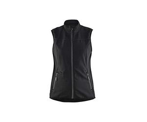 Blaklader 38512516 DAMES SOFTSHELL GILET, Noir/gris foncé, taille XS