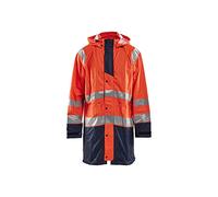 Veste de pluie longue niveau 1 haute-visibilité 43242000 - Couleur et taille au choix