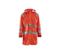 Blaklader 43242000 VESTE DE PLUIE HAUTE VISIBILITÉ NIVEAU 1, Orange, taille M