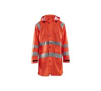 Veste de pluie longue niveau 1 haute-visibilité 43242000 - Couleur et taille au choix