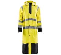 Blaklader 43252000 MANTEAU DE PLUIE HAUTE VISIBILITÉ NIVEAU 1, jaune/noir, taille S