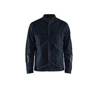 Blaklader 44441832 INDUSTRIE VESTE STRETCH, Marine noire/Noir, taille 4XL