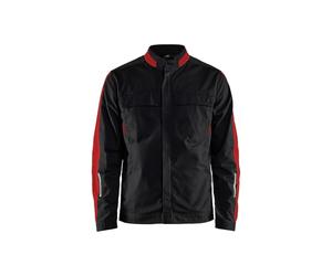 Blaklader 44441832 INDUSTRIE VESTE STRETCH, noir/rouge, taille XL