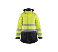 Blaklader 44721987 PARKA D'HIVER POUR FEMMES, jaune/noir, taille XL