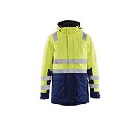 Blaklader 44951987 PARKA HAUTE VISITE, Jaune/Marine, taille 4XL