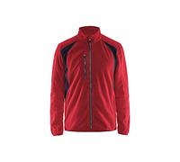 Blaklader 47302510 VESTE FLEECE, Rouge/Noir, taille XXL