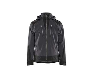 Blaklader 47492513 VESTE À COQUE SOUPLE, Gris foncé/Noir, taille L