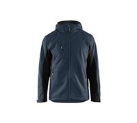 Blaklader 47532516 VESTE À COQUE SOUPLE, Marine noire/Noir, taille M
