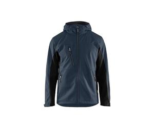 Blaklader 47532516 VESTE À COQUE SOUPLE, Marine noire/Noir, taille XXL