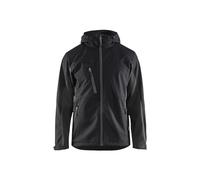 Blaklader 47532516 VESTE À COQUE SOUPLE, Noir/gris foncé, taille XL