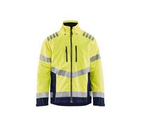 Blaklader 47801977 VESTE D'HIVER HAUTE VISIBILITÉ, Jaune/Marine, taille 4XL