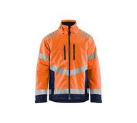 Blaklader 47801977 VESTE D'HIVER HAUTE VISIBILITÉ, Orange/Bleu marine, taille M