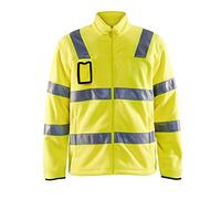 Blaklader 48332560 PULL POLAIRE HAUTE VISIBILITÉ, Jaune, taille XS