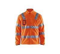 Blaklader 48332560 PULL POLAIRE HAUTE VISIBILITÉ, Orange, taille XS