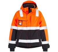 Blaklader 48701987 VESTE D'HIVER HAUTE VISIBILITÉ, Rouge/Noir, taille XS