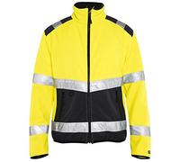 Blaklader 48772516 VESTE EN SOFTSHELL HAUTE VISIBILITÉ, jaune/ noir, taille XXL