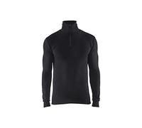 Blaklader 48911705 SOUS-VÊTEMENTS HAUT CHAUD 50% MÉRINOS, Noir, taille 4XL