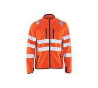 Blaklader 49062512 VESTE DE VIS DE HAUTE VALEUR softshell, Orange, taille 4XL