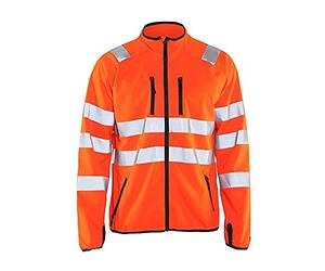 Blaklader 49062512 VESTE DE VIS DE HAUTE VALEUR softshell, Orange, taille L