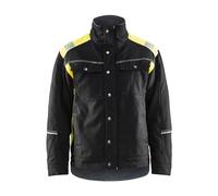 Blaklader 49151370 VESTE D'HIVER, Noir/jaune, taille M