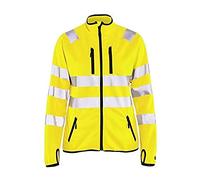 Blaklader 49262512 VESTE HAUTE VISIBILITÉ POUR DAMES SOFTSHELL, Jaune, taille M