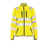 Blaklader 49262512 VESTE HAUTE VISIBILITÉ POUR DAMES SOFTSHELL, Jaune, taille XXXL
