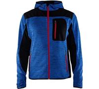 Blaklader 49302117 VESTE TRICOTEE, Bleuet bleu/Noir, taille M