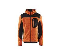 Blakläder Veste tricotée 49302117 à capuche orange/noir taille 4XL