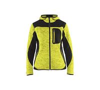 Blaklader 49312117 VESTE TRICOTÉE POUR DAMES, jaune/noir, taille M