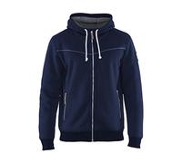 Blaklader 49332514 SWEATSHIRT À CAPUCHE AVEC DOUBLURE EN VELOURS, Bleu marine, taille XXL