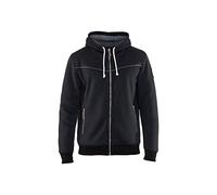 Blaklader 49332514 SWEATSHIRT À CAPUCHE AVEC DOUBLURE EN VELOURS, Noir, taille 4XL