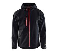 Blaklader 49492517 VESTE SOFTSHELL PRO, noir/rouge, taille XXL