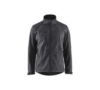 Blaklader 49502516 VESTE EN SOFTSHELL, Gris moyen/noir, taille 4XL