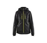 Blaklader 49721977 VESTE FONCTIONNELLE FEMME LÉGÈREMENT LIGNÉE, Noir/jaune, taille M