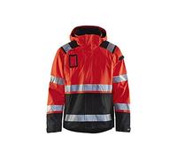 Blaklader 49871987 VESTE À HAUTE VISIBILITÉ, Rouge/Noir, taille XL