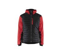 Blaklader 59302117 VESTE HYBRIDE, Rouge/Noir, taille XS