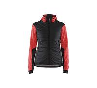 Blaklader 59312117 VESTE HYBRIDE POUR FEMMES, Rouge/Noir, taille XXL