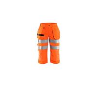Blaklader 71391811 SHORTS DE PIRATE POUR DAMES HAUTE VISIBILITÉ, Orange, taille D23