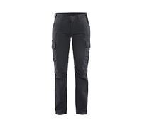 Blaklader 71441832 PANTALON STRETCH POUR FEMMES DE L'INDUSTRIE, Gris moyen/noir, taille C32