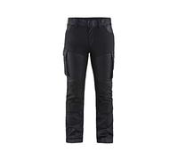 Blaklader 71471147 PANTALON DE SERVICE POUR DAMES EN DENIM STRETCH, Bleu marine/Noir, taille D19