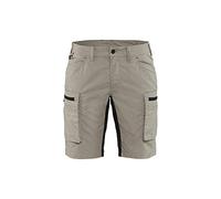 Blaklader 71491845 JUPE DE SERVICE AVEC ÉLASTIQUE, Pierre/ Noir, taille C36