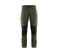 Blaklader 71591845 Pantalon DE Service pour Dames en Stretch Elastique, Vert Olive foncé, Taille C50