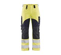 Blaklader 71891512 DAMES MULTINORME PANTALON INHÉRENT, Jaune/Marine, taille D20