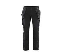 Blaklader 71921645 PANTALON D'ARTISAN POUR DAMES À 4 VOIES, Noir/gris foncé, taille C50